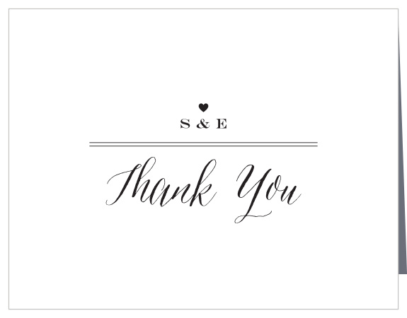 Our Rustic Heart Wedding Thank You Cards are perfect for expressing gratitude for the support of friends and family on your special day.