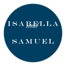 Gift friends and family with a memento of your special day with our Formal Affair Wedding Stickers.