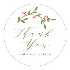 Our Lavish Berries Wedding Stickers are the perfect detail to add to any wedding suite!