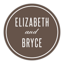 Our Floral Border Wedding Stickers are a perfect memento of your special day to gift family and friends.