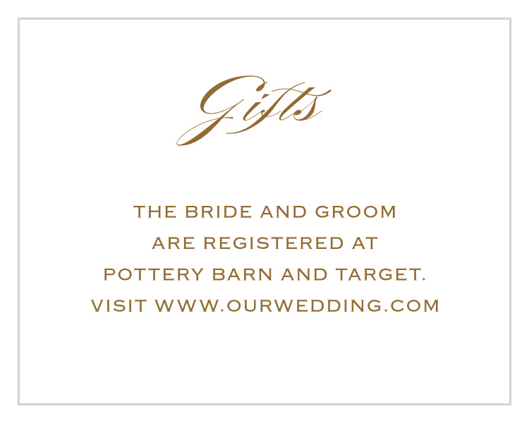 Antique Frame Registry Cards