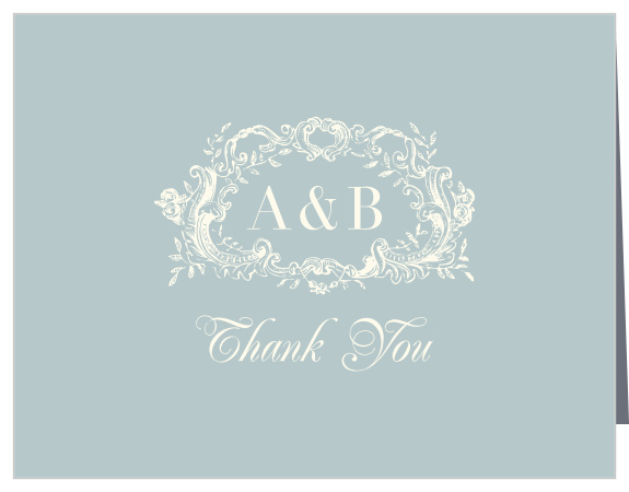Our Simple Cursive Wedding Thank You Cards express gratitude for the support of family and friends on your special day.