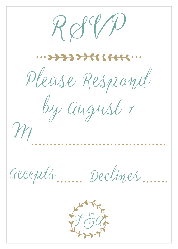 Swell Fronds Response Cards