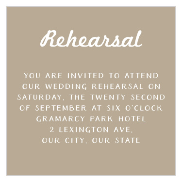 Bring family and friends together the night before with our Rustic Antlers Rehearsal Cards to be sure your wedding goes off without a hitch!