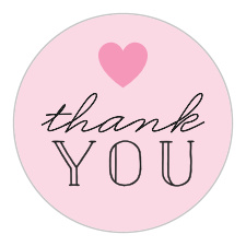 Seal envelopes or gift loved ones with a memento of your special day with our Corset Lingerie Bridal Shower Stickers!