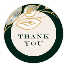 Add our Border Swirls Bridal Shower Stickers to your thank you cards to seal the envelopes that you send them in! 