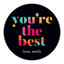 Announce your bridal shower in style with our Night Out Bridal Shower Stickers. 