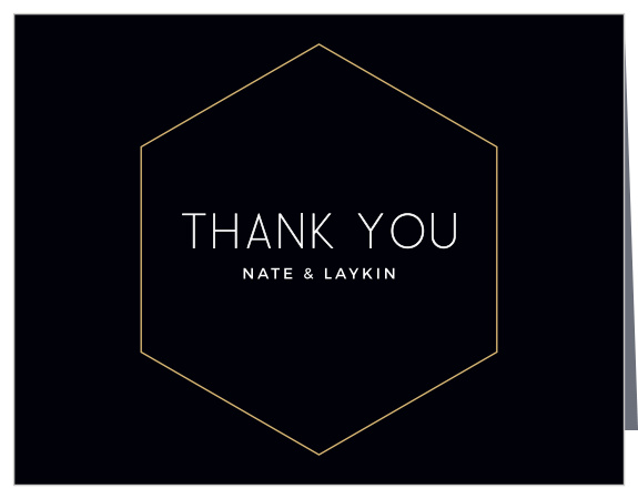 Share your appreciation in style with our Sweet Honeycomb Bridal Shower Thank You Cards.