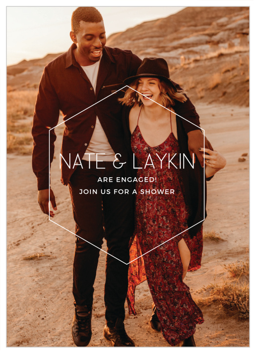 Announce your shower in style with our Sweet Honeycomb Bridal Shower Invitations.