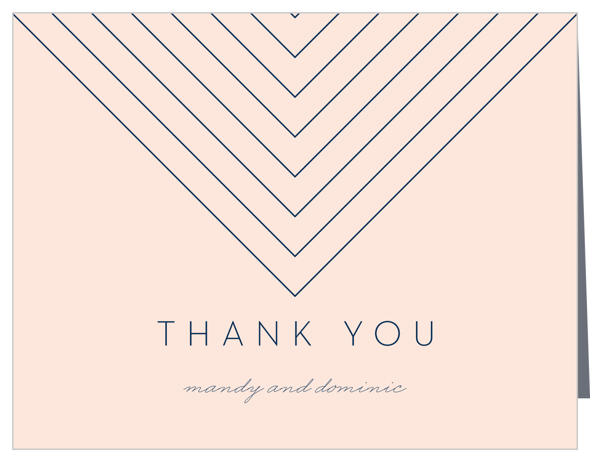 Mod Snaps Bridal Shower Thank You Cards