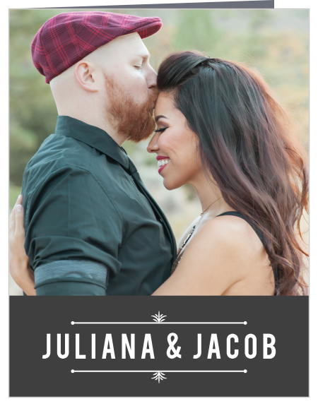 Your guests will surely feel appreciated when you send them our Hexagon Fade Bridal Shower Thank You Cards!