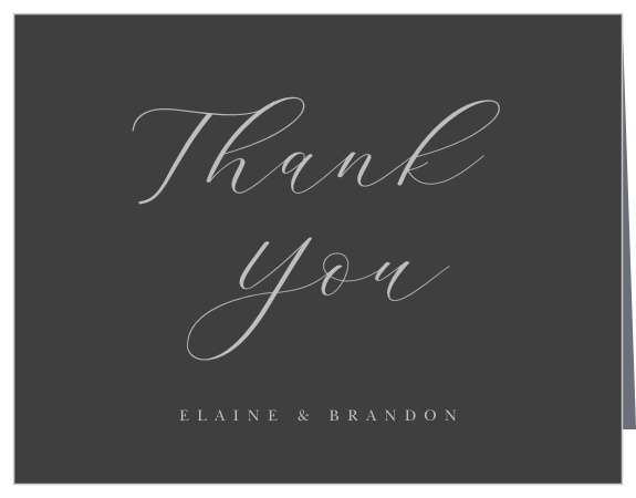 Let family and friends know how much you appreciated their support with our Matilda Dots Bridal Shower Thank You Cards.
