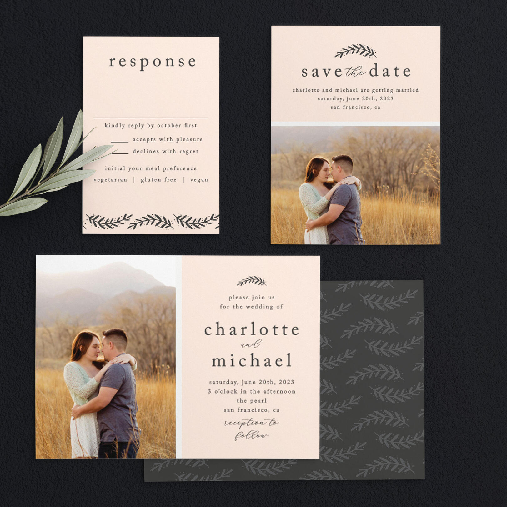 Perfectly Personalized Wedding Invitations by Basic Invite