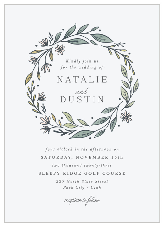 Bring family and friends together to attend your special day with our Classic Gerber Daisy Wedding Invitations.