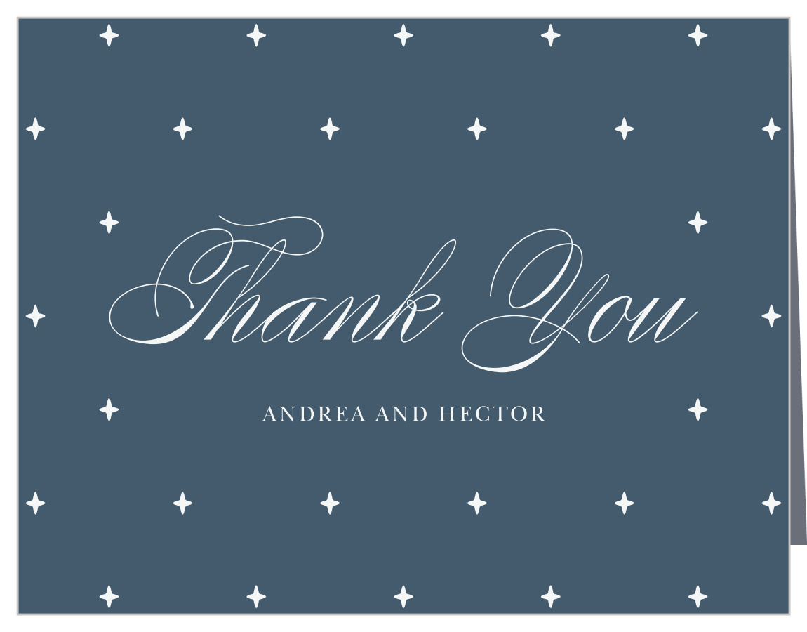 Buttoned Up Bridal Shower Thank You Cards