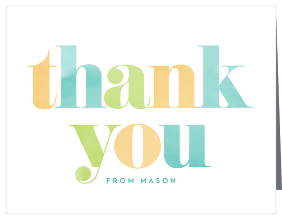 Our Guess Who First Birthday Thank You Cards express your appreciation for the presence of family and friends at your little one's celebration.