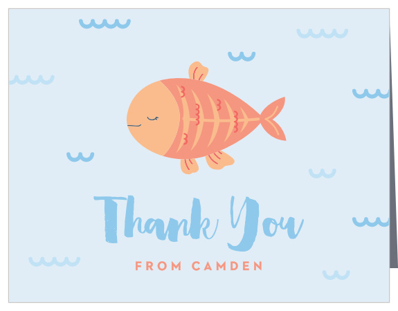Thank everyone that supported your little one's big day with our Offishally One First Birthday Thank You Cards.