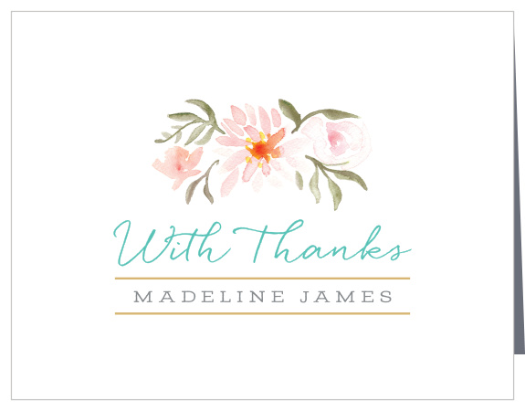 Thank everyone that helped with your little one's big day with the One Fun Year First Birthday Thank You Cards.