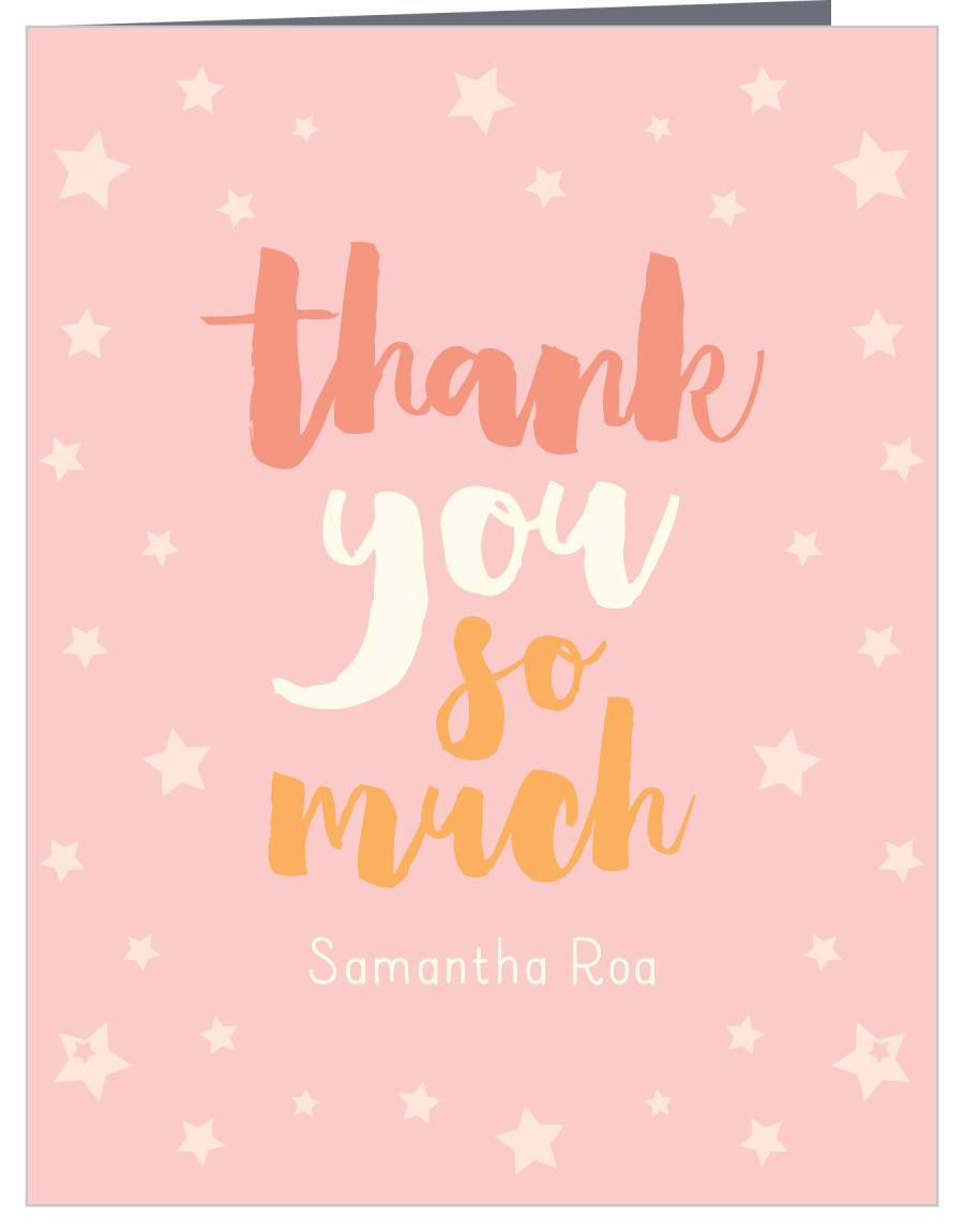 Tumble & Twirl First Birthday Thank You Cards