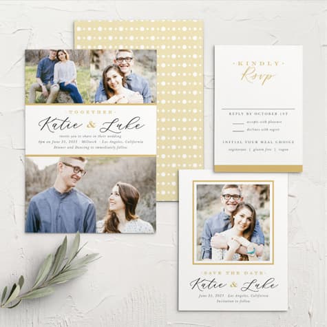 Photo Romance Wedding Invitations