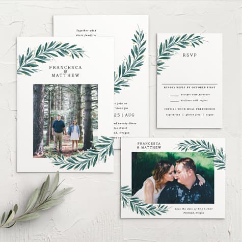 Perfect Match Wedding Invitations