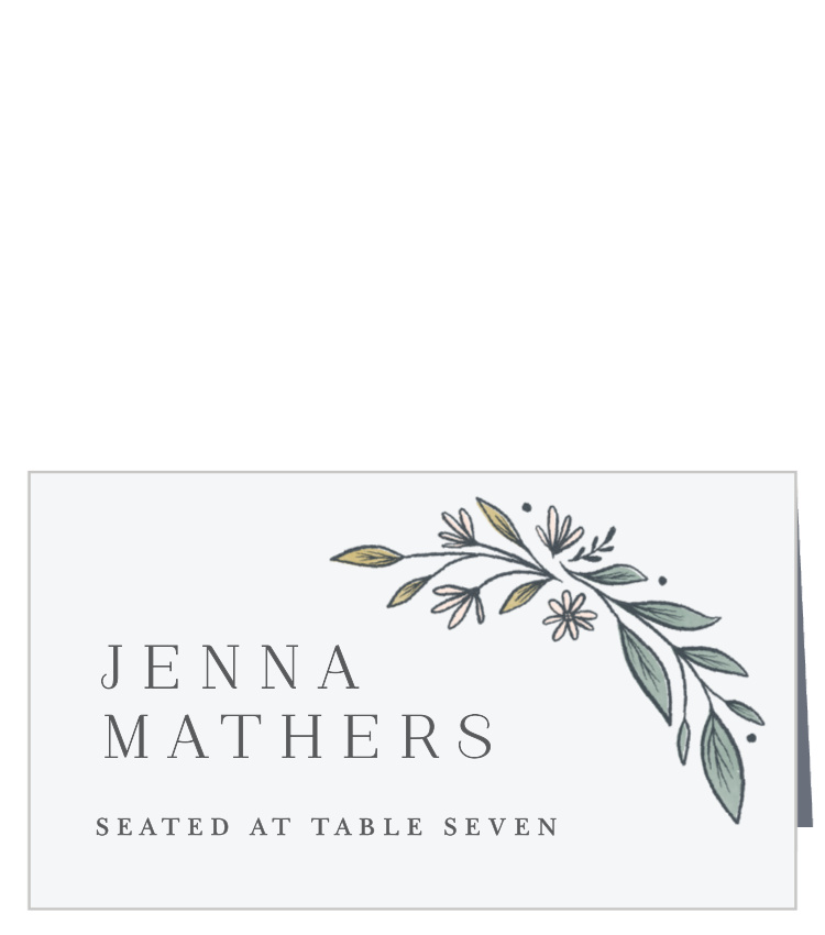 Classic Gerber Daisy Place Cards