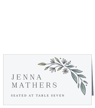 Guide family and friends to their seats for your recpetion with the help of our Classic Gerber Daisy Place Cards.