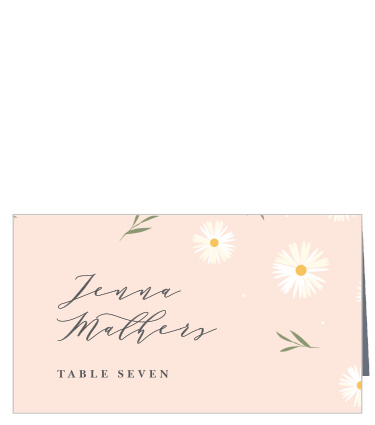 Keep your guests organized during your event with our Tiny Daisies Place Cards!