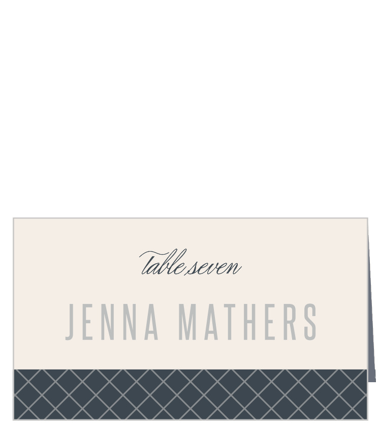 Traditionally Formal Place Cards