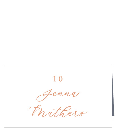 Family and friends will have no issue finding their seats for your reception with the help of our Fading Photo Place Cards.