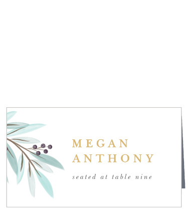 Make a lasting impression with our timeless Geometric Union Place Cards. 