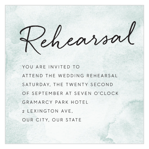 Watercolor Wash Rehearsal Cards