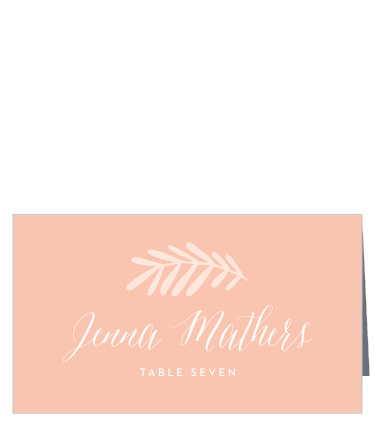 Our Floral Wreath Place Cards ensure family and friends will have no issue finding their seats for your reception.