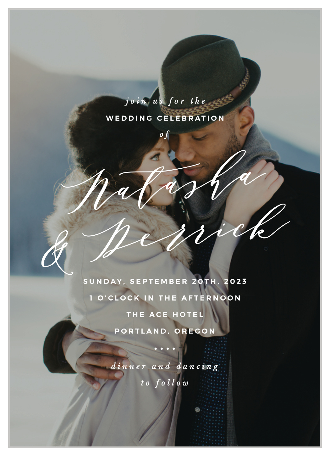 Passionate Forever Wedding Invitations