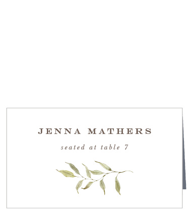 Easily organized our guests with the lovely botanical, modern look of our Vintage Classic Place Cards!