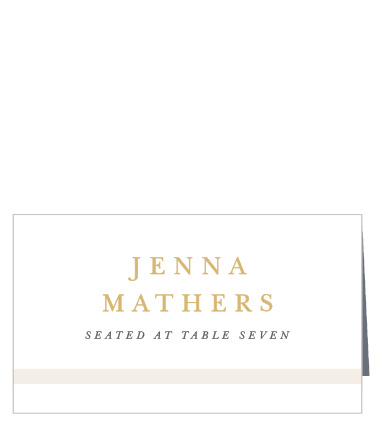 Use our Simple Border Place Cards to easily organize your guests any way that you decide!
