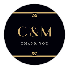 Include our Night Deco Wedding Stickers in your wedding suite for an unforgettable detail!