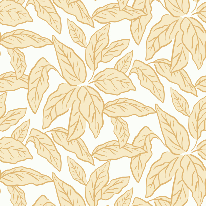 Our Sketched Leaves Peel And Stick Removable Wallpaper design is like a moody tropical getaway!