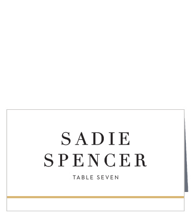 Our Opaque Photo Flair Place Cards guide family and friends to their seats for your reception with ease.