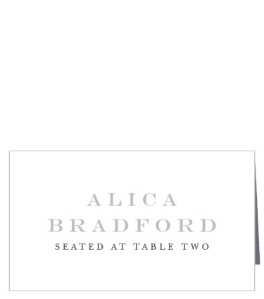 Our formal Minimalist Monogram Place Cards are perfect for organizing your guests!