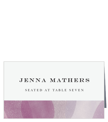Reserve your guests' seats at your event with our Modern Photo Collage Wedding Place Cards!