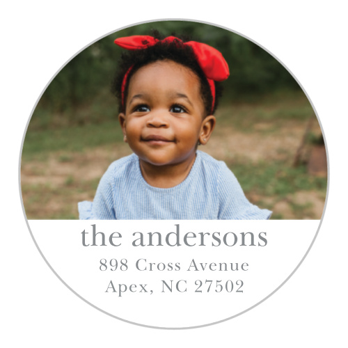 Holiday Cheers Address Stickers