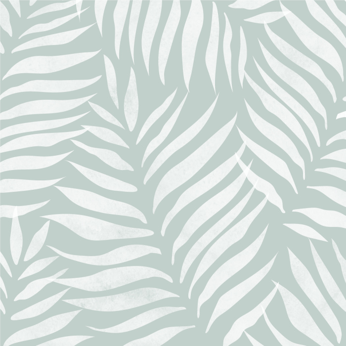 Let the Patterned Fronds Peel And Stick Removable Wallpaper transform your home into an oasis. 