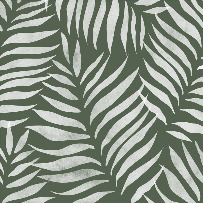 Let the Patterned Fronds Peel And Stick Removable Wallpaper transform your home into an oasis.