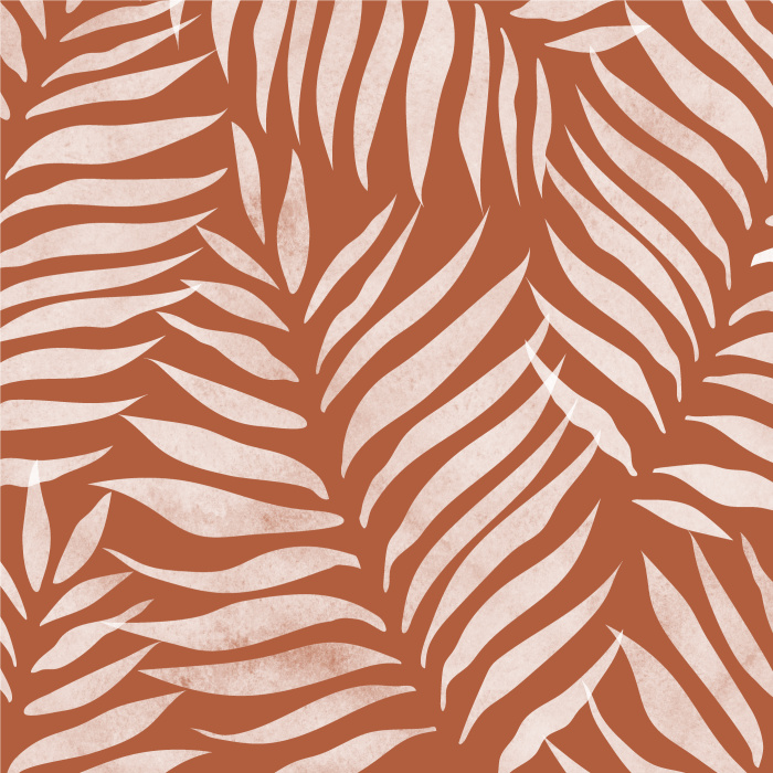 Let the Patterned Fronds Peel And Stick Removable Wallpaper transform your home into an oasis.