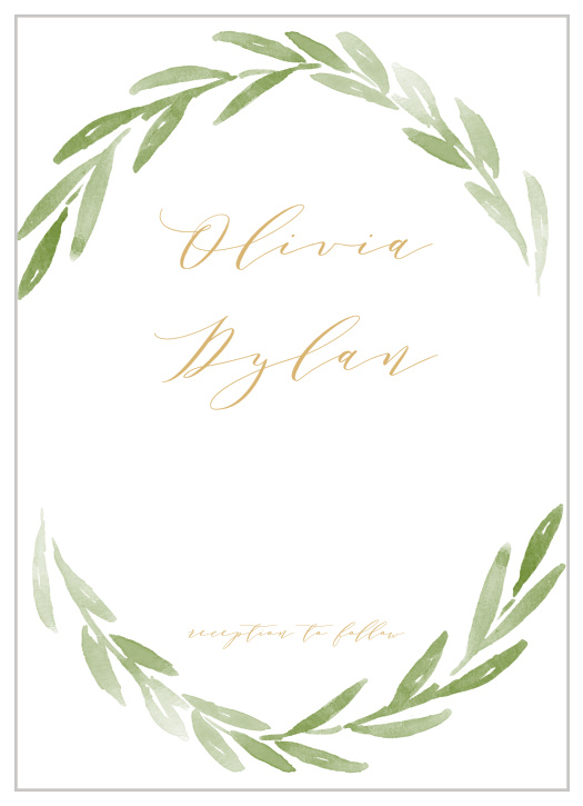Create forever memories with our Forever Wreath Wedding Invitations.