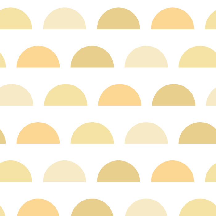 With just a few simple color changes, our Half Circles Blue Peel And Stick Removable Wallpaper can fit any room's theme - color or subject.