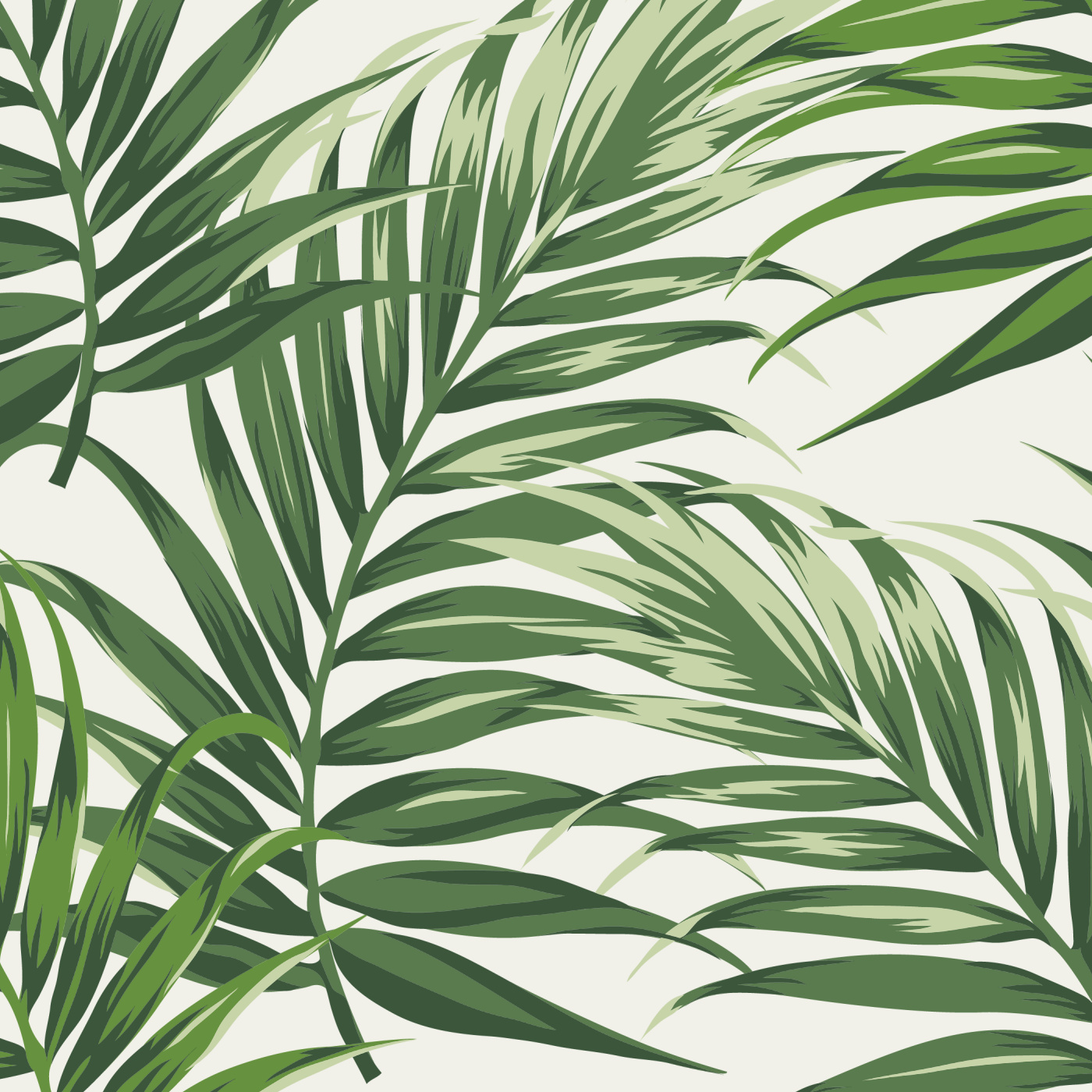 Lush Palms Wallpaper