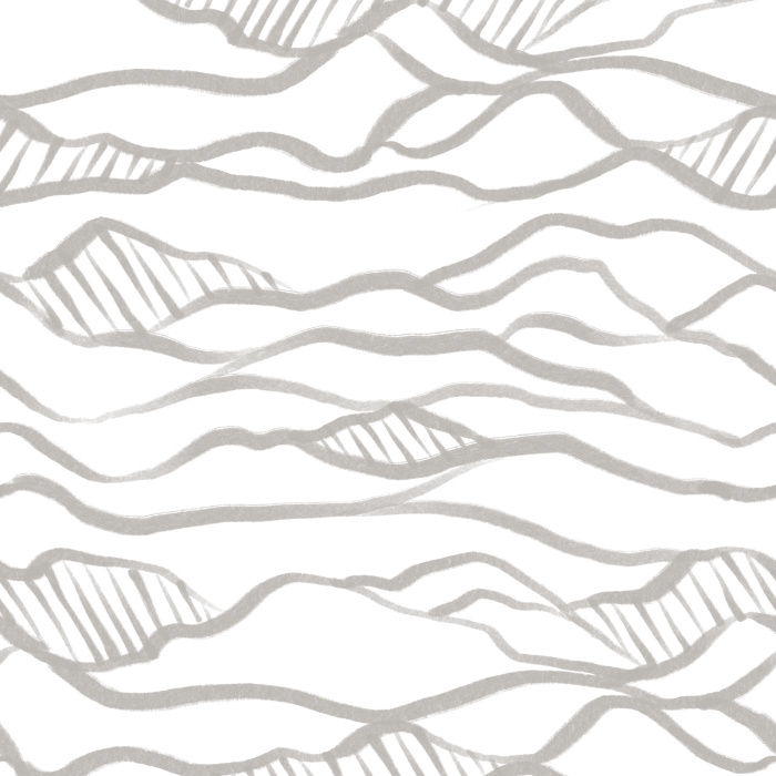 Bring the outdoors into your home with our Handmade Mountains Peel And Stick Removable Wallpaper!