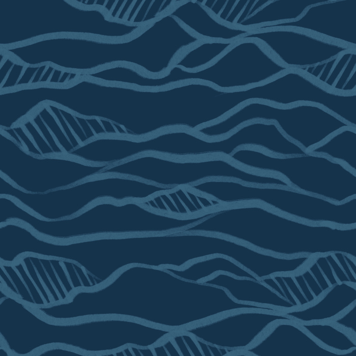 Bring the outdoors into your home with our Handmade Mountains Peel And Stick Removable Wallpaper!